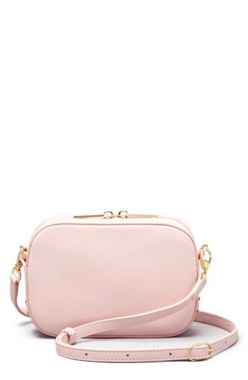 Pop & Suki Leather Camera Bag - Pink