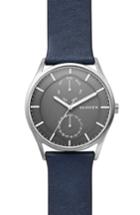 Women's Skagen Holst Multifunction Leather Strap Watch, 40mm