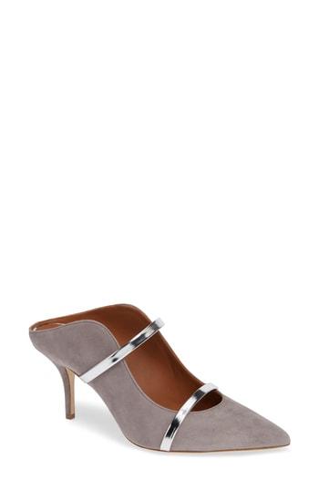 Women's Malone Souliers Maureen Double Band Mule .5us / 35eu - Grey