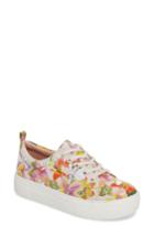 Women's Jslides Appy Embroidered Platform Sneaker M - Pink