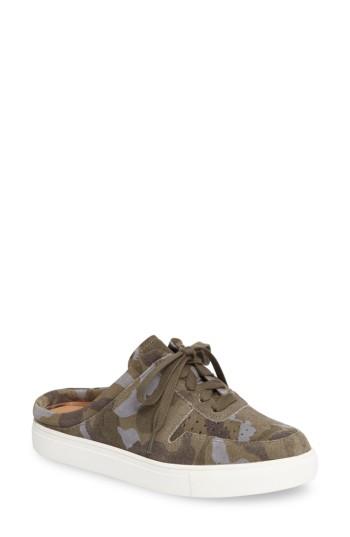 Women's Linea Paolo Kacy Perforated Slide Sneaker M - Green