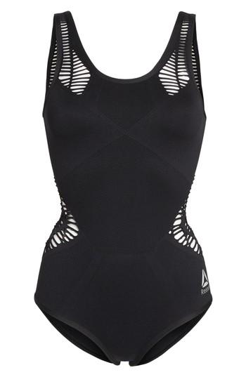 Women's Reebok Seamless Leotard - Black