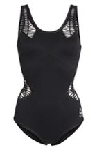 Women's Reebok Seamless Leotard - Black