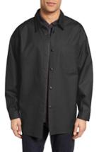 Men's Stutterheim Lerum Relaxed Fit Shirt Jacket - Black