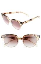 Women's Wildfox Clubhouse 50mm Semi-rimless Sunglasses - Tokyo Tortoise