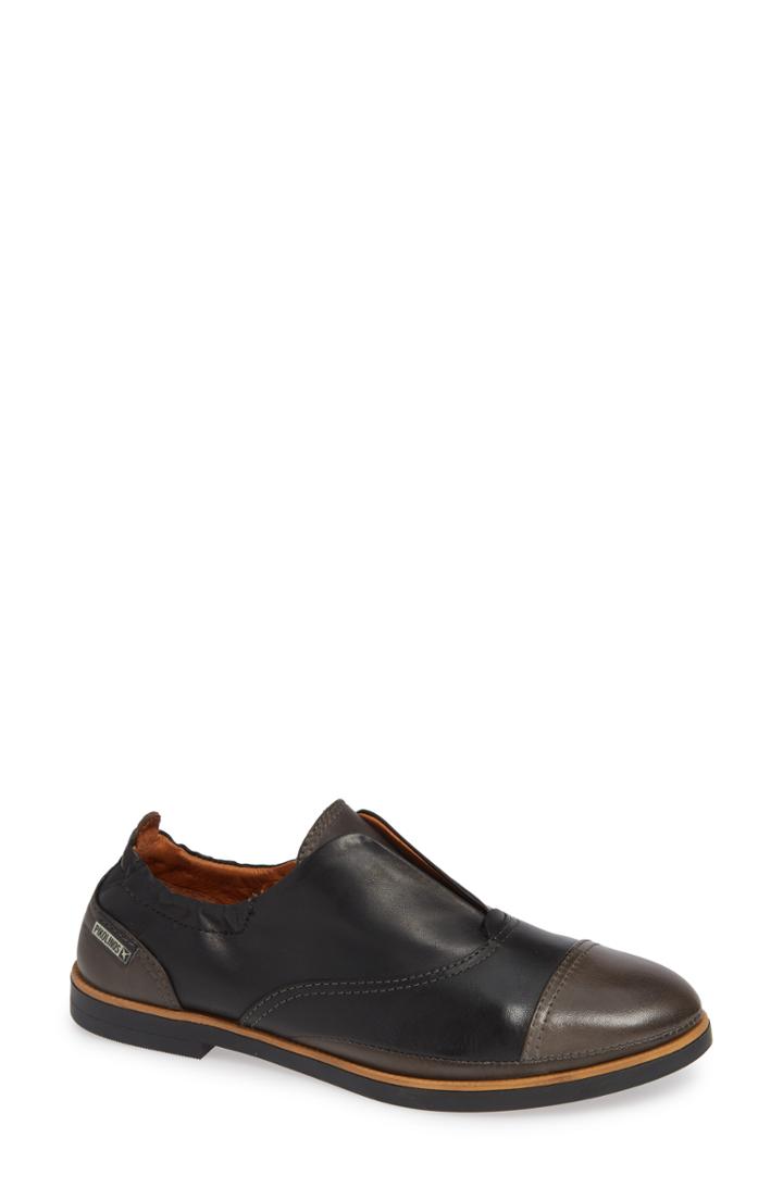 Women's Pikolinos Santorini Colorblock Laceless Oxford Us / 37eu - Black