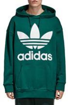 Men's Adidas Originals Trefoil Oversize Hoodie - Green