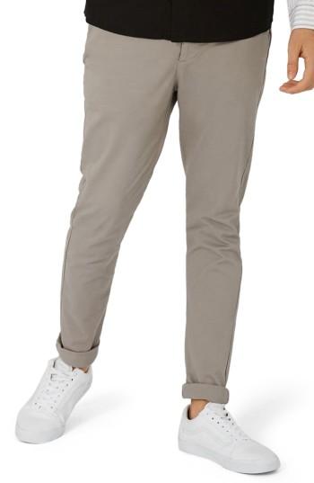 Men's Topman Skinny Fit Chinos X 32 - Grey