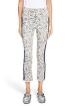 Women's Isabel Marant Etoile Ugo Print Crop Jeans Us / 34 Fr - Blue