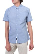 Men's 7 Diamonds Reflective Dobby Dot Sport Shirt - Grey