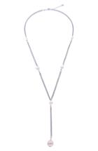 Women's Nakamol Design Chunk Chain Pearl Y-necklace