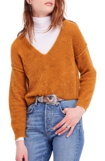 Women's Free People Princess Sweater - Metallic