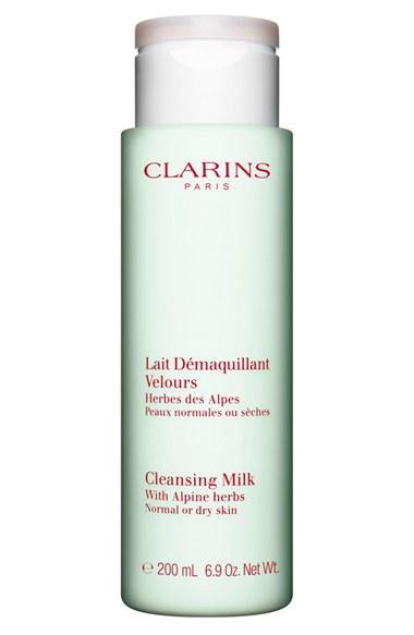 Clarins Cleansing Milk With Alpine Herbs For Normal/dry Skin .9 Oz