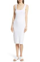 Women's Vince Ribbed Tank Dress - White