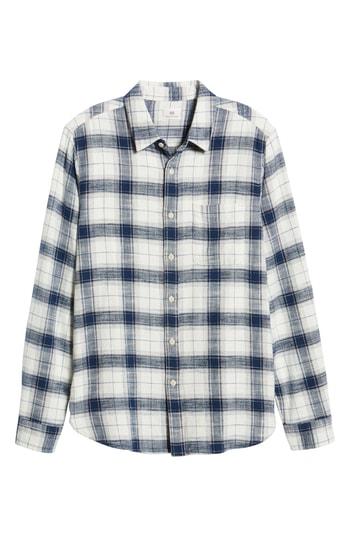 Men's Ag Colton Plaid Slim Fit Sport Shirt