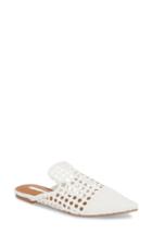 Women's Topshop Knot Woven Mule .5us / 41eu - Black