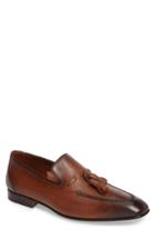 Men's Santoni Garcia Tassel Loafer D - Brown