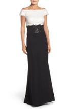 Women's Tadashi Shoji Off The Shoulder Lace Gown