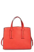 French Connection Coy Faux Leather Shopper - Orange