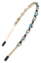 Tasha Mixed Cluster Headband, Size - Blue