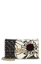 Valentino Garavani Spike It Patchwork Leather Shoulder Bag -