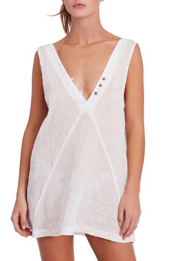 Women's Free People Sweetest Shifty Minidress - White