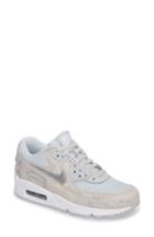 Women's Nike Air Max 90 Embossed Premium Sneaker .5 M - Grey