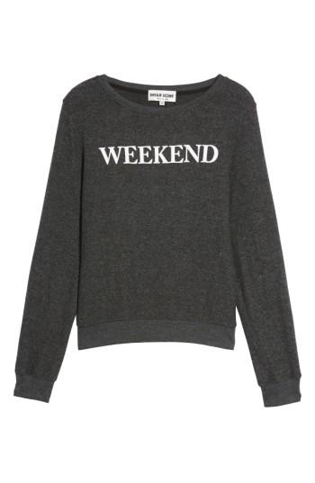 Women's Dream Scene Weekend Pullover - Black