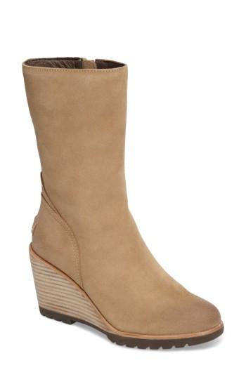 Women's Sorel After Hours Waterproof Bootie .5 M - Beige