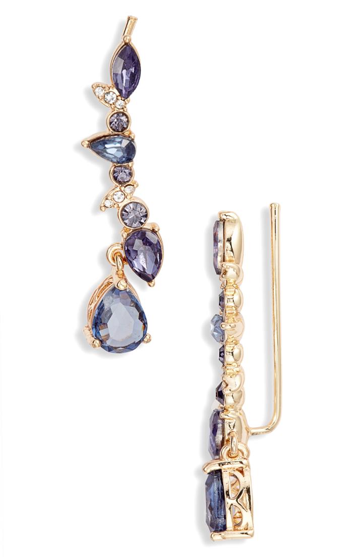 Women's Jenny Packham Stone Crawler Earrings