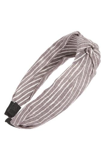 Cara Knot Headband, Size - Grey