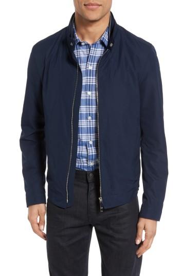 Men's Boss Cael Zip Front Jacket R - Blue