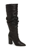 Women's Kenneth Cole New York Genevive Slouch Boot .5 M - Black