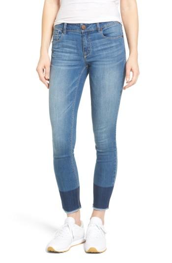 Women's 1822 Denim Two-tone Skinny Jeans - Blue