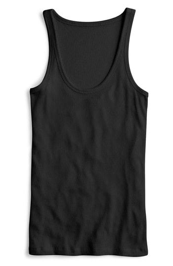 Women's J.crew 1993 Classic Favorite Tank, Size - Black