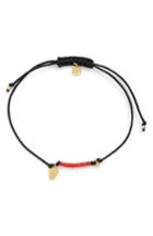 Women's Shy By Se Skull & Diamond Cord Bracelet