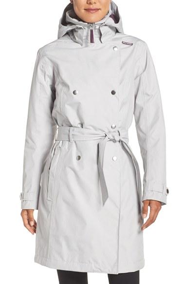 Women's Helly Hansen 'welsey' Insulated Waterproof Trench Coat