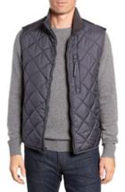 Men's Marc New York Chester Packable Quilted Vest, Size - Grey
