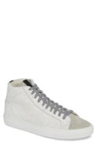 Men's P448 Star 2.0 Mid Top Sneaker -8.5us / 41eu - White