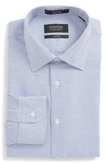 Men's Nordstrom Men's Shop Classic Fit Microcheck Dress Shirt