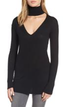 Women's Trouve Choker Turtleneck Sweater