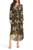 Women's Fraiche By J High/low Maxi Dress - Green
