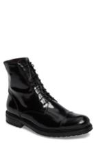 Men's Donald J Pliner Otis Plain Toe Boot .5 M - Black