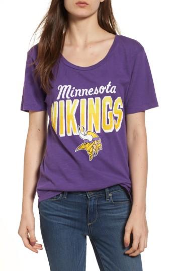 Women's Junk Food Nfl Tee - Purple