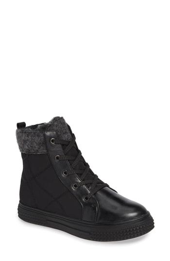 Women's Aquadiva Ithaca Waterproof Sneaker Bootie M - Black