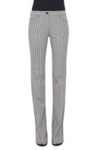 Women's Akris Punto 'faye' Stripe Bootcut Jeans