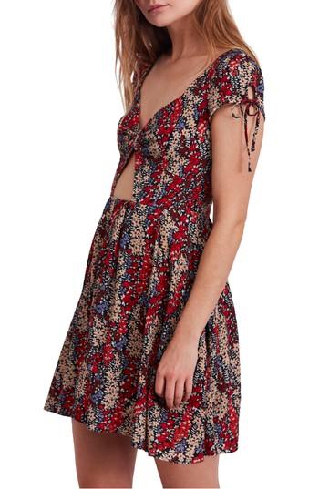 Women's Free People Miss Right Minidress - Black