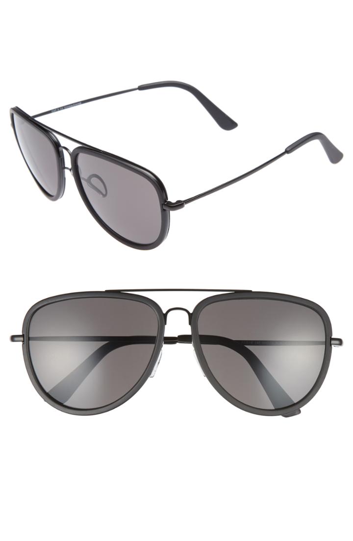 Men's 1901 Pace 60mm Aviator Sunglasses -