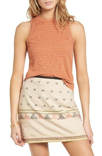 Women's Madewell Circuit Rib Tank - Brown