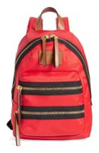 Marc Jacobs 'mini Biker' Nylon Backpack - Red